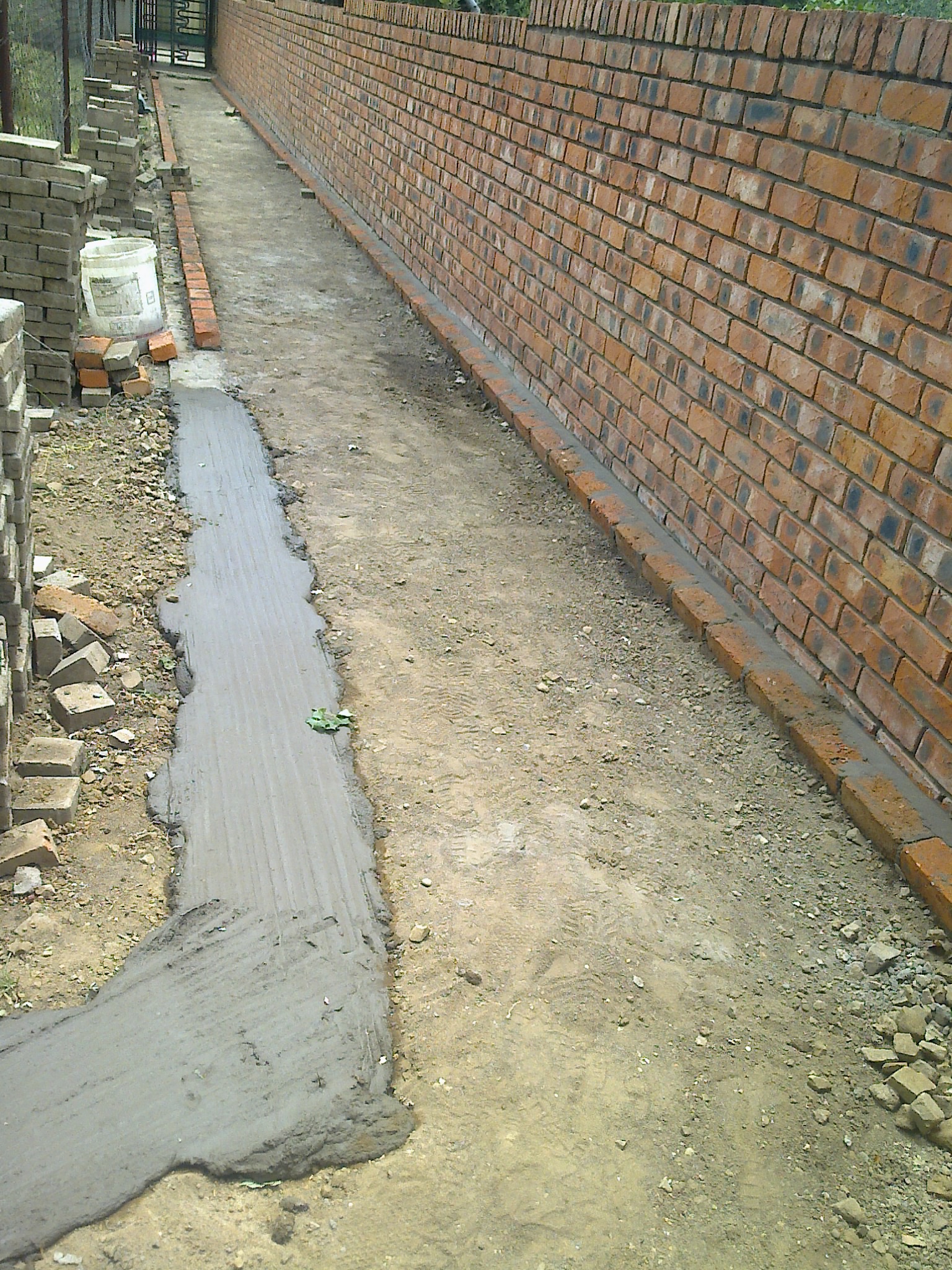 Walkway Under Construction